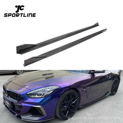 Carbon Fiber Side Sills for BMW Z4 M40i Convertible 2019-2020